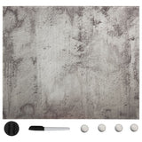 vidaXL Magnetic Board Wall-Mounted 50x30 cm Glass