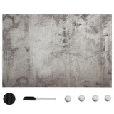 vidaXL Magnetic Board Wall-Mounted 50x30 cm Glass