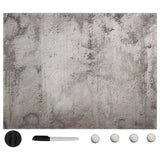vidaXL Magnetic Board Wall-Mounted 50x30 cm Glass