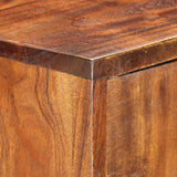 vidaXL Hoge kast 80x30x100 cm massief mangohout