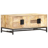 vidaXL Salontafel 90x55x40 cm massief mangohout