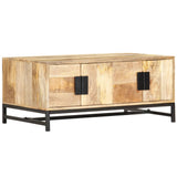 vidaXL Salontafel 90x55x40 cm massief mangohout