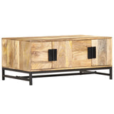 vidaXL Salontafel 90x55x40 cm massief mangohout