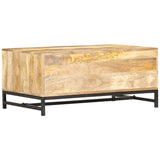 vidaXL Salontafel 90x55x40 cm massief mangohout