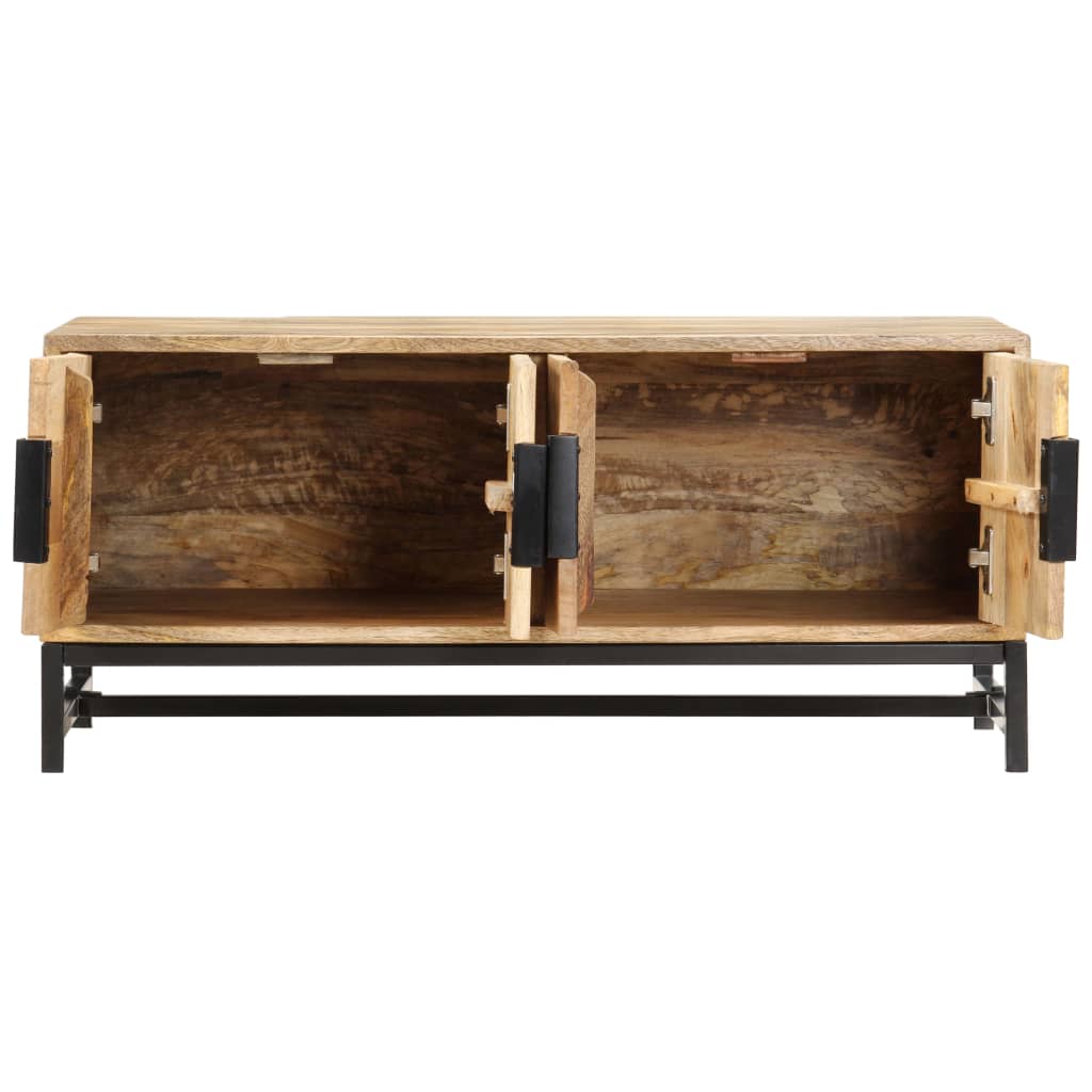 vidaXL Salontafel 90x55x40 cm massief mangohout