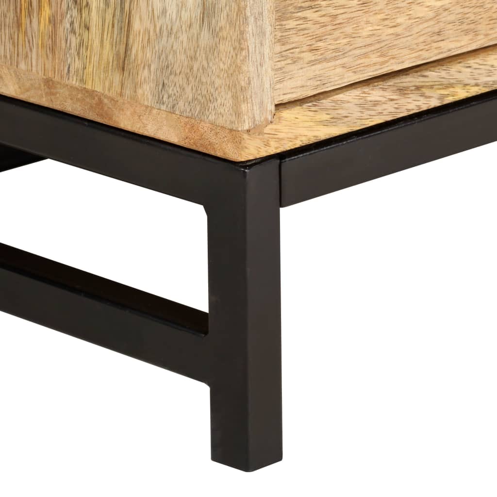 vidaXL Salontafel 90x55x40 cm massief mangohout