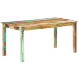vidaXL Eettafel 140x70x76 cm massief gerecycled hout