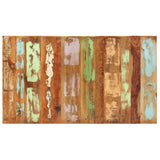 vidaXL Eettafel 140x70x76 cm massief gerecycled hout