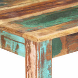 vidaXL Eettafel 140x70x76 cm massief gerecycled hout