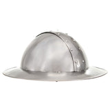 vidaXL Spiked Helmet Germanic replica LARP steel black