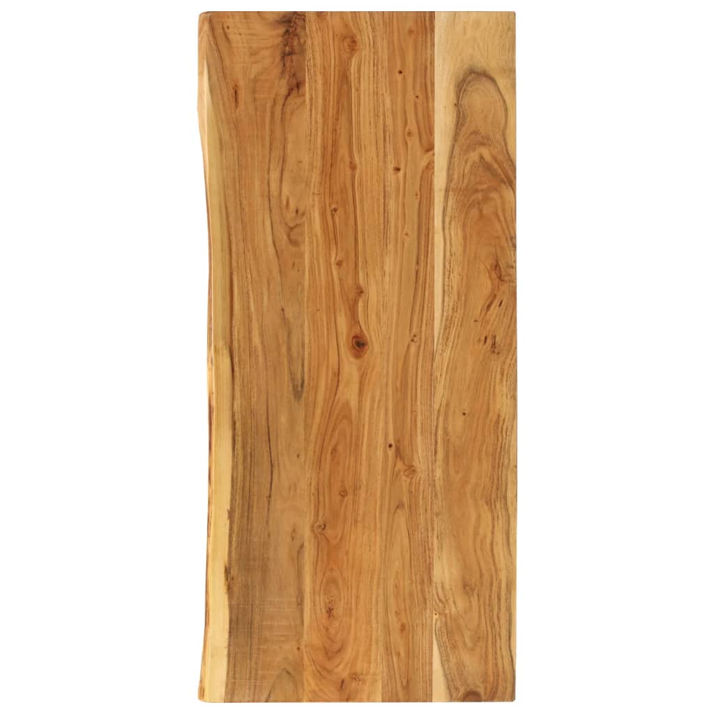 vidaXL Washbasin countertop 58x52x2.5 cm solid acacia wood