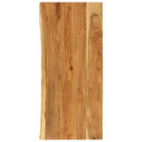 vidaXL Washbasin countertop 58x52x2.5 cm solid acacia wood