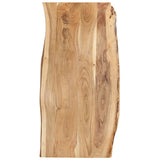 vidaXL Tafelblad 58x(50-60)x2,5 cm massief acaciahout