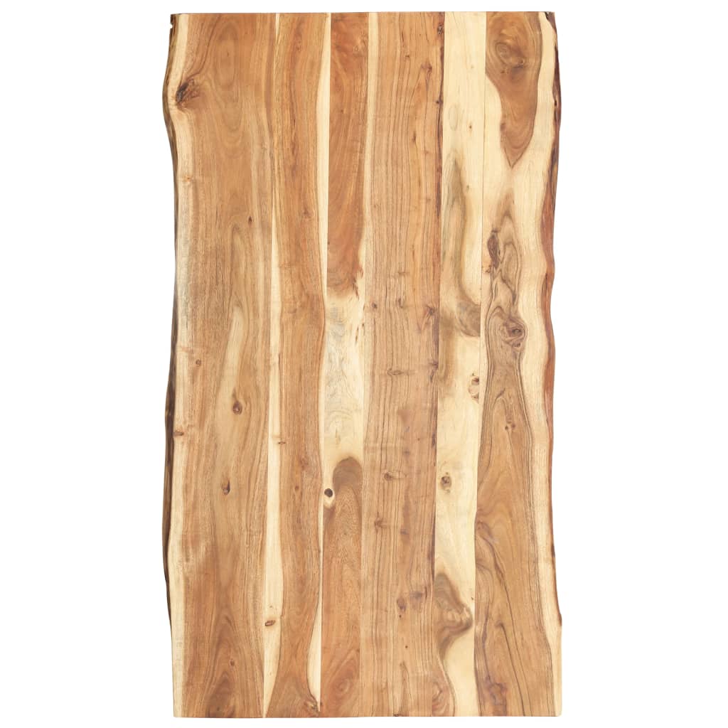 vidaXL Tafelblad 58x(50-60)x2,5 cm massief acaciahout