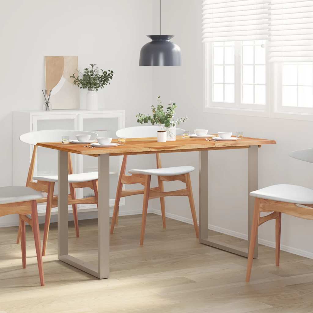 vidaXL Eettafel 180x90x76 cm massief acaciahout