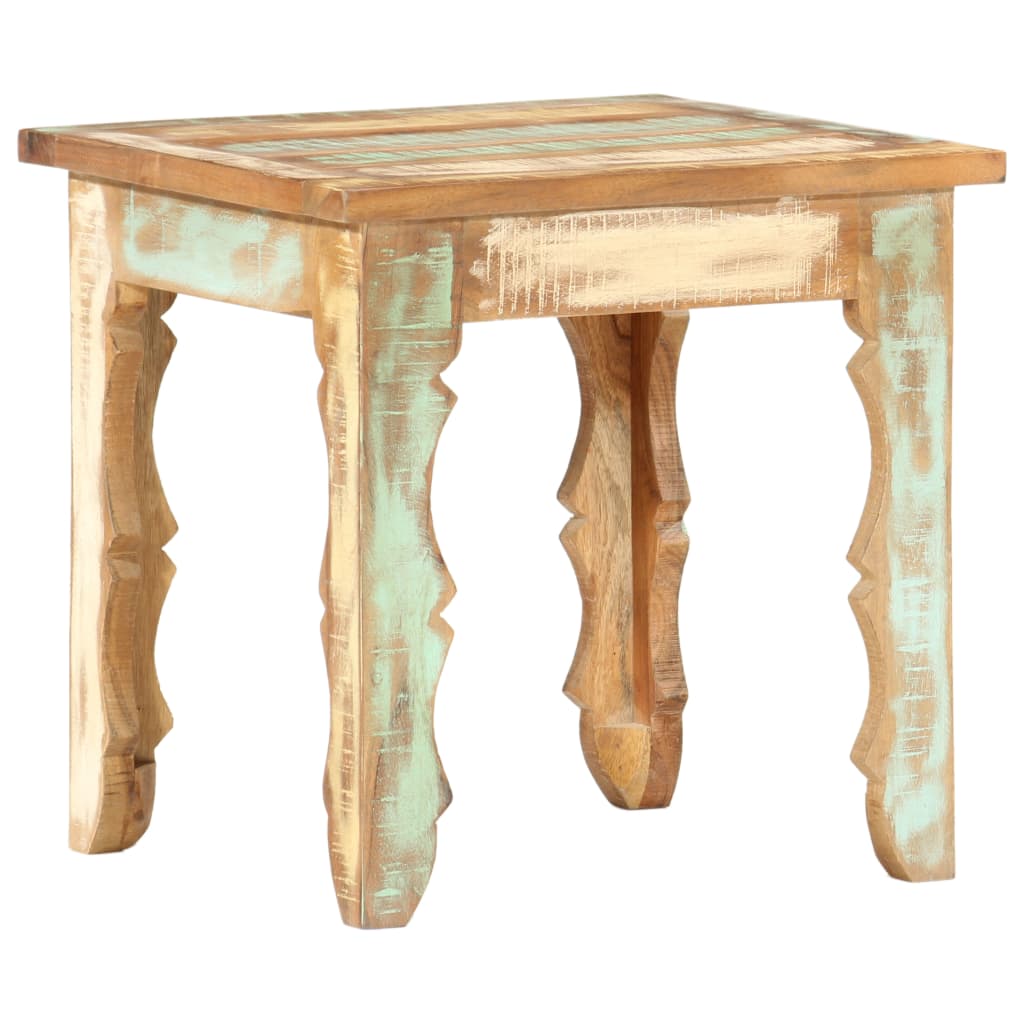 vidaXL Coffee table 40x40x40 cm solid reclaimed wood