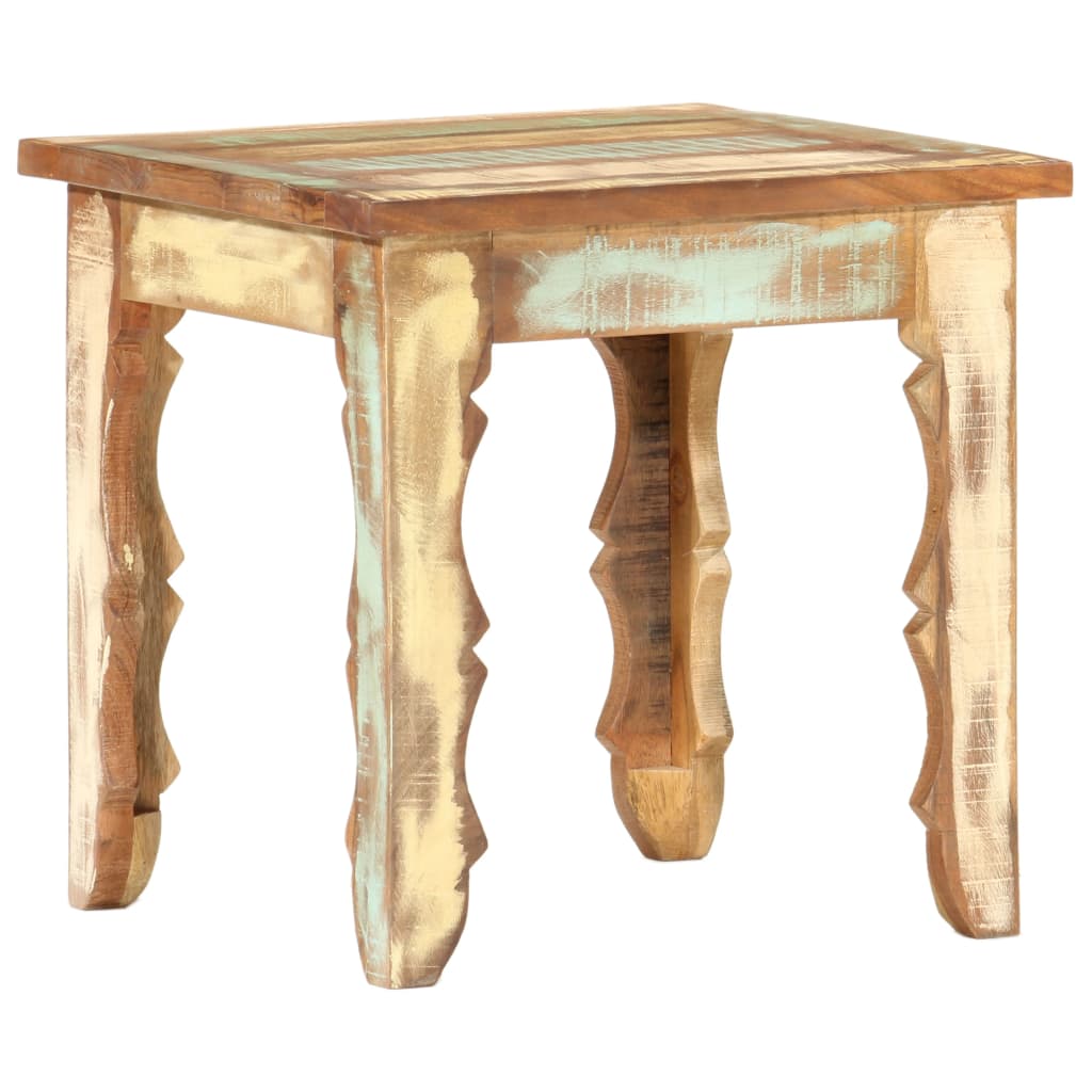 vidaXL Coffee table 40x40x40 cm solid reclaimed wood