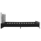 vidaXL Bedframe kunstleer zwart 180x200 cm