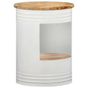 vidaXL Coffee Table 43x55 cm Solid Reclaimed Wood
