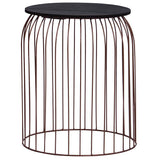 vidaXL Coffee Tables 3 pcs copper-coloured
