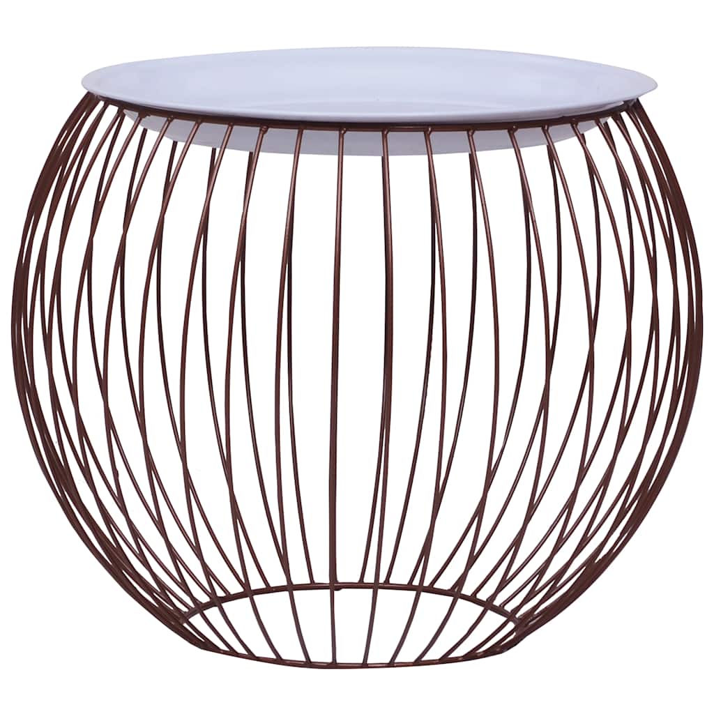 vidaXL Salontafel Ø 41 cm goudkleurig