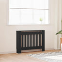 vidaXL Radiatorombouw 112 cm MDF wit