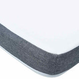vidaXL Boxspring Mattress Topper 200x120x5 cm medium soft