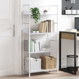 vidaXL Boekenkast met 3 schappen 60x27,6x90,5 cm bewerkt hout zwart