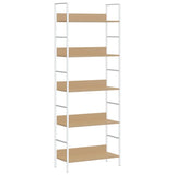 vidaXL Boekenkast met 3 schappen 60x27,6x90,5 cm bewerkt hout zwart