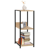vidaXL Boekenkast 33,5x39,6x79,7 cm bewerkt hout zwart