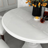 vidaXL Tafelbeschermer Ø60 cm 1,6 mm PVC transparant