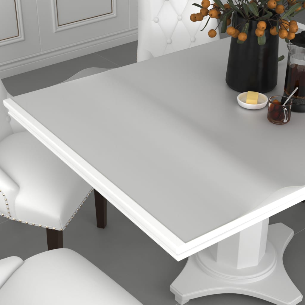 vidaXL Tafelbeschermer 100x60 cm 1,6 mm PVC transparant