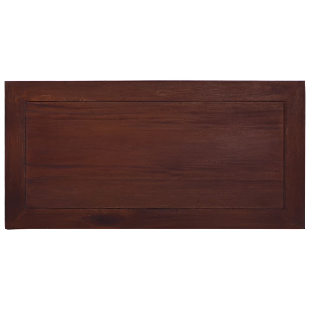 vidaXL Coffee Table 100x50x30 cm Solid Mahogany Wood Classic Brown