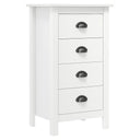 vidaXL Dressoir Hill 46x35x80 cm massief grenenhout