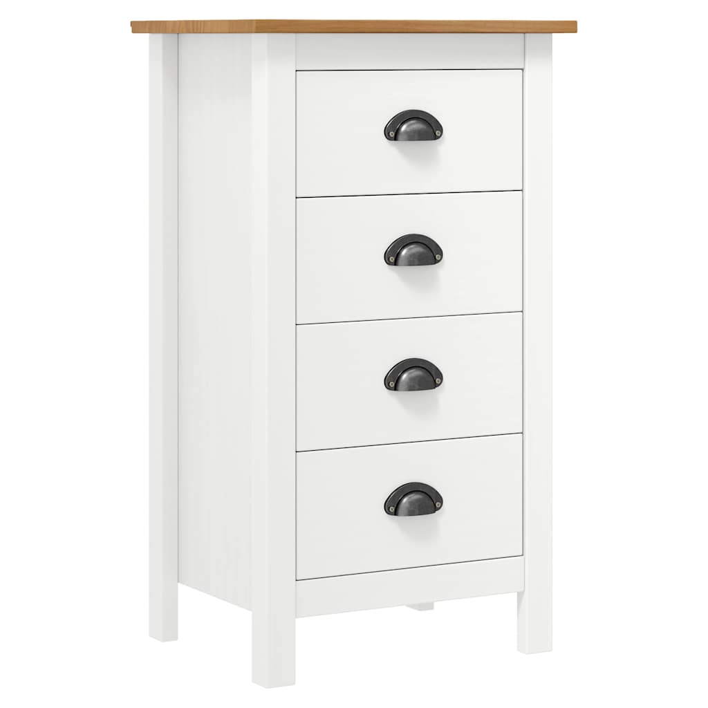 vidaXL Dressoir Hill 46x35x80 cm massief grenenhout