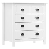 vidaXL Dressoir Hill 46x35x80 cm massief grenenhout