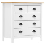 vidaXL Dressoir Hill 46x35x80 cm massief grenenhout