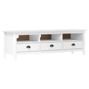 vidaXL Tv-meubel Hill 158x40x47 cm grenenhout honingbruin