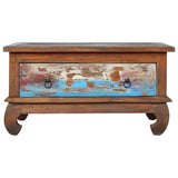 vidaXL Salontafel 80x50x40 cm gerecycled teakhout