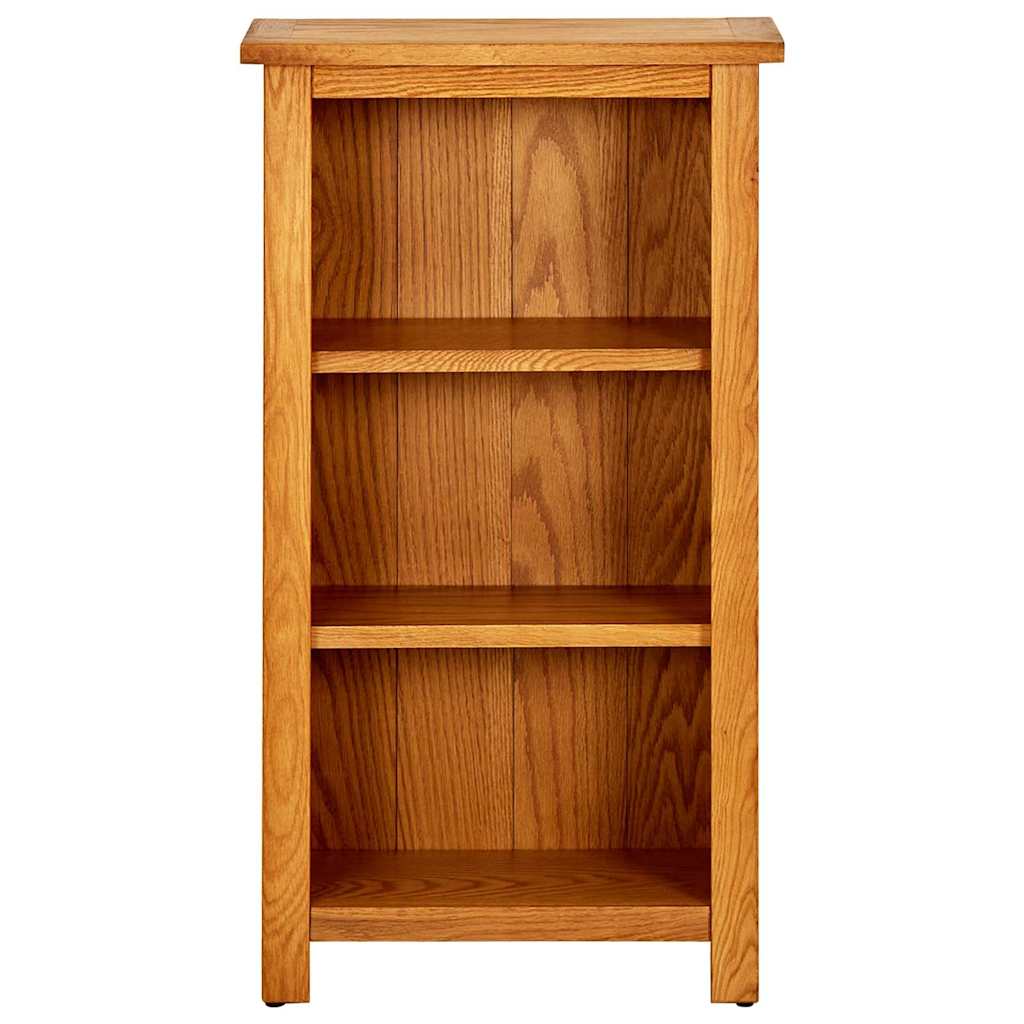 vidaXL Boekenkast 45x22,5x82 cm massief eikenhout