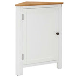vidaXL Corner Cabinet 59x45x80 cm Solid Oak Wood