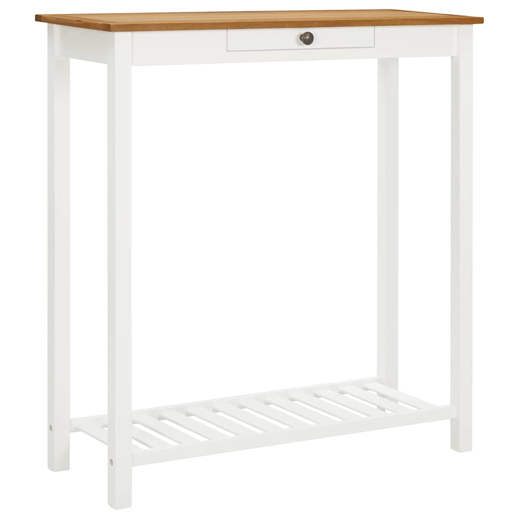 vidaXL Bartafel 100x40x110 cm massief eikenhout