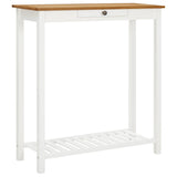 vidaXL Bartafel 100x40x110 cm massief eikenhout