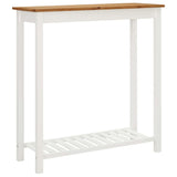 vidaXL Bartafel 100x40x110 cm massief eikenhout