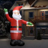 vidaXL Inflatable Santa Claus 240 cm
