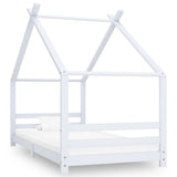 vidaXL Kids' Bed Frame Solid Pine Wood 70x140 cm