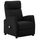 vidaXL Massage Chair artificial leather black