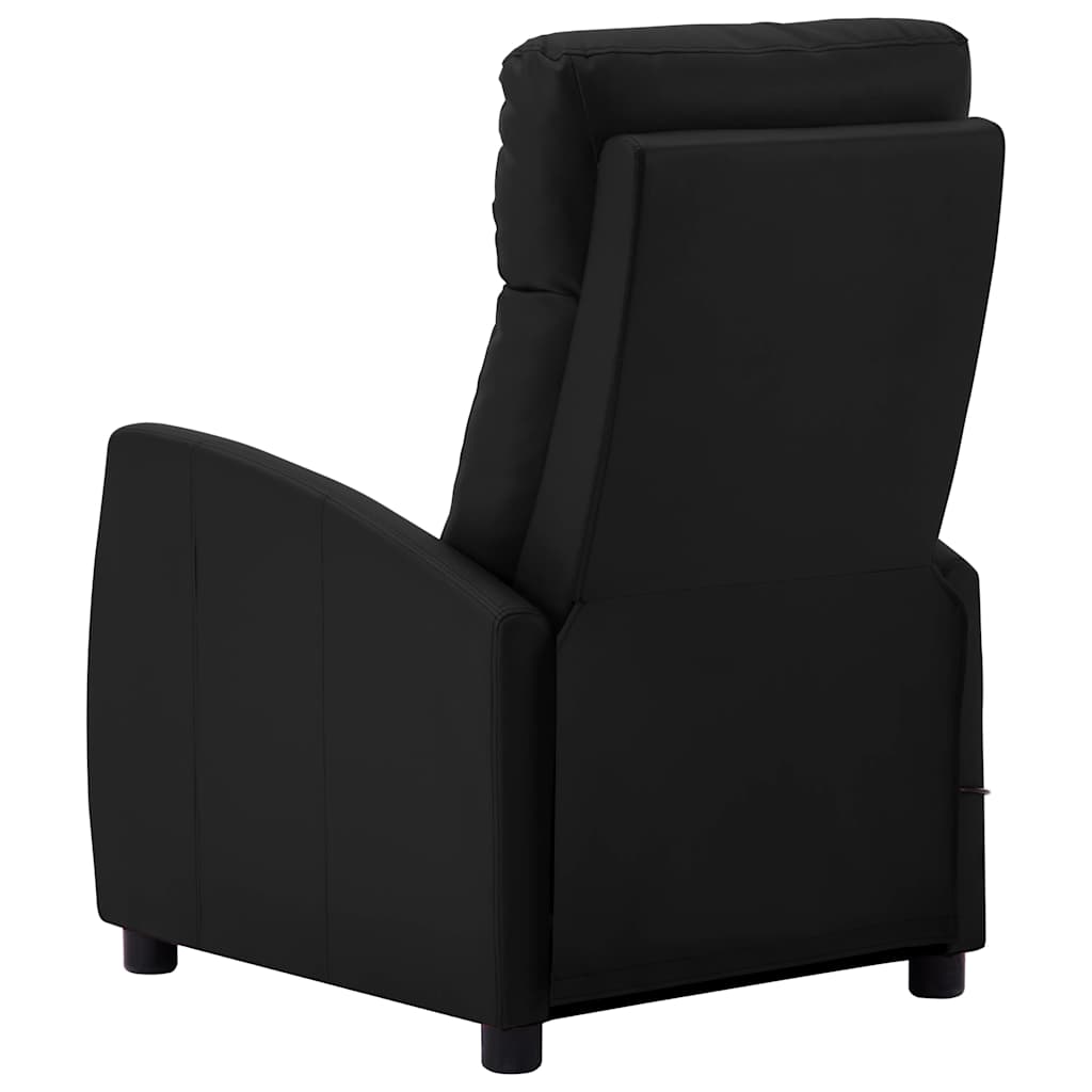vidaXL Massage Chair artificial leather black