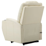 vidaXL Standing Massage Chair Artificial Leather Black