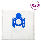 vidaXL Vacuum Cleaner Bags for Philips S-bag 20 pcs